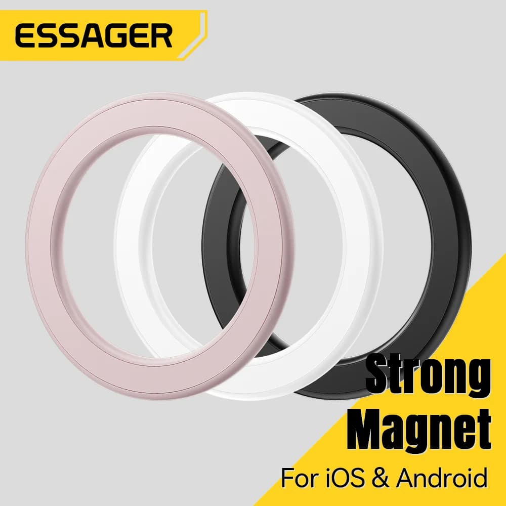 Magnetic Metal Ring Sticker for MagSafe Charging