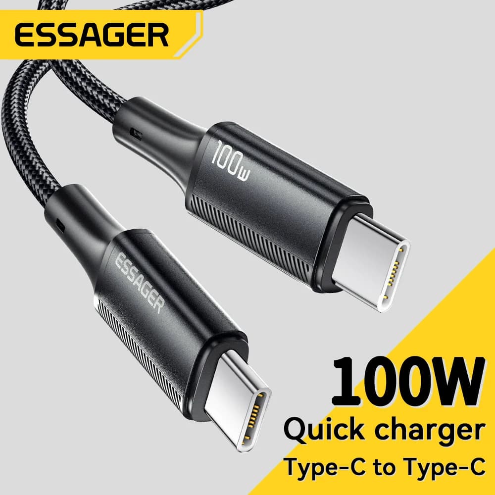 100W PD Fast Charging USB-C to USB-C Cable