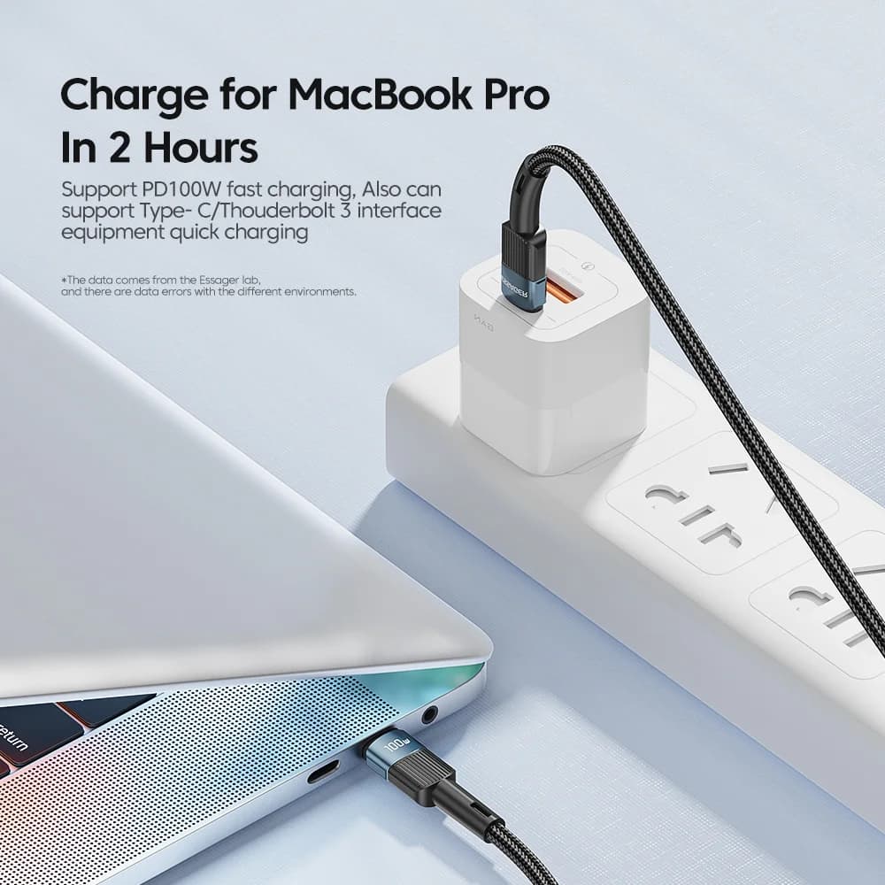 100W USB-C to USB-C Fast Charging Cable 3m