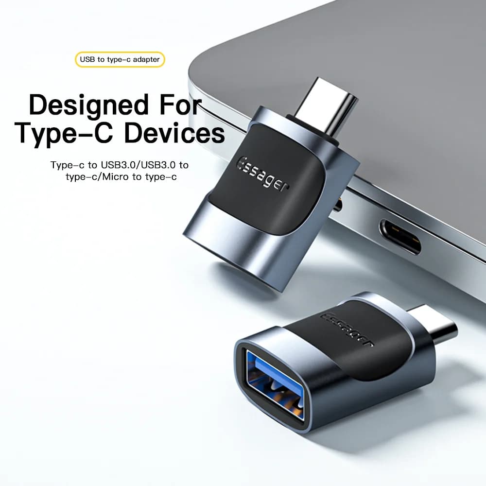 USB-C to Micro USB OTG Adapter
