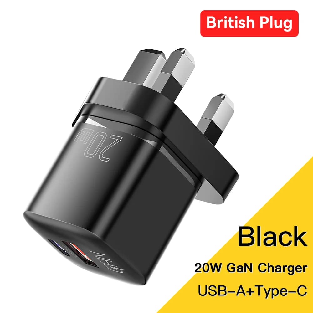 20W GaN USB-C PD Fast Wall Charger