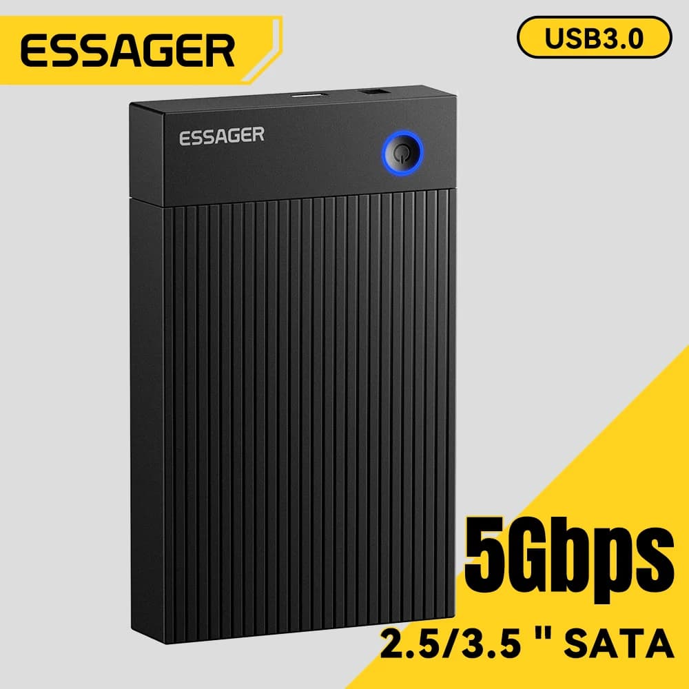 3.5-inch SATA 3.0 Hard Drive Enclosure USB 3.0
