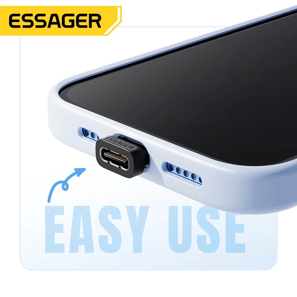 USB-C Dust Plug with OTG Data Transfer Support