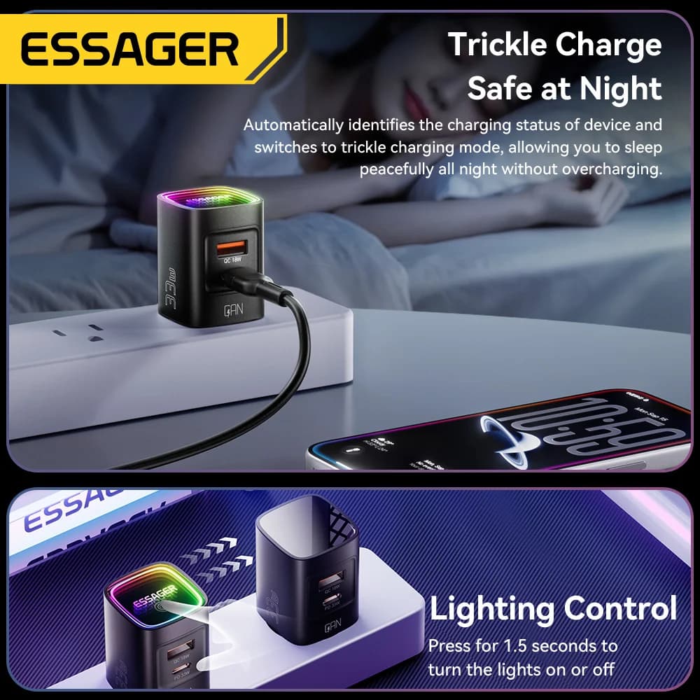 33W GaN USB-C PD Portable Charger