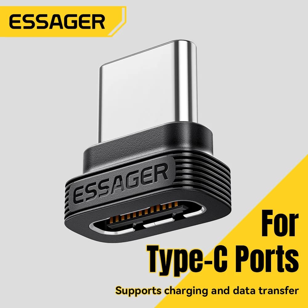 USB-C Dust Plug with OTG Data Transfer Support