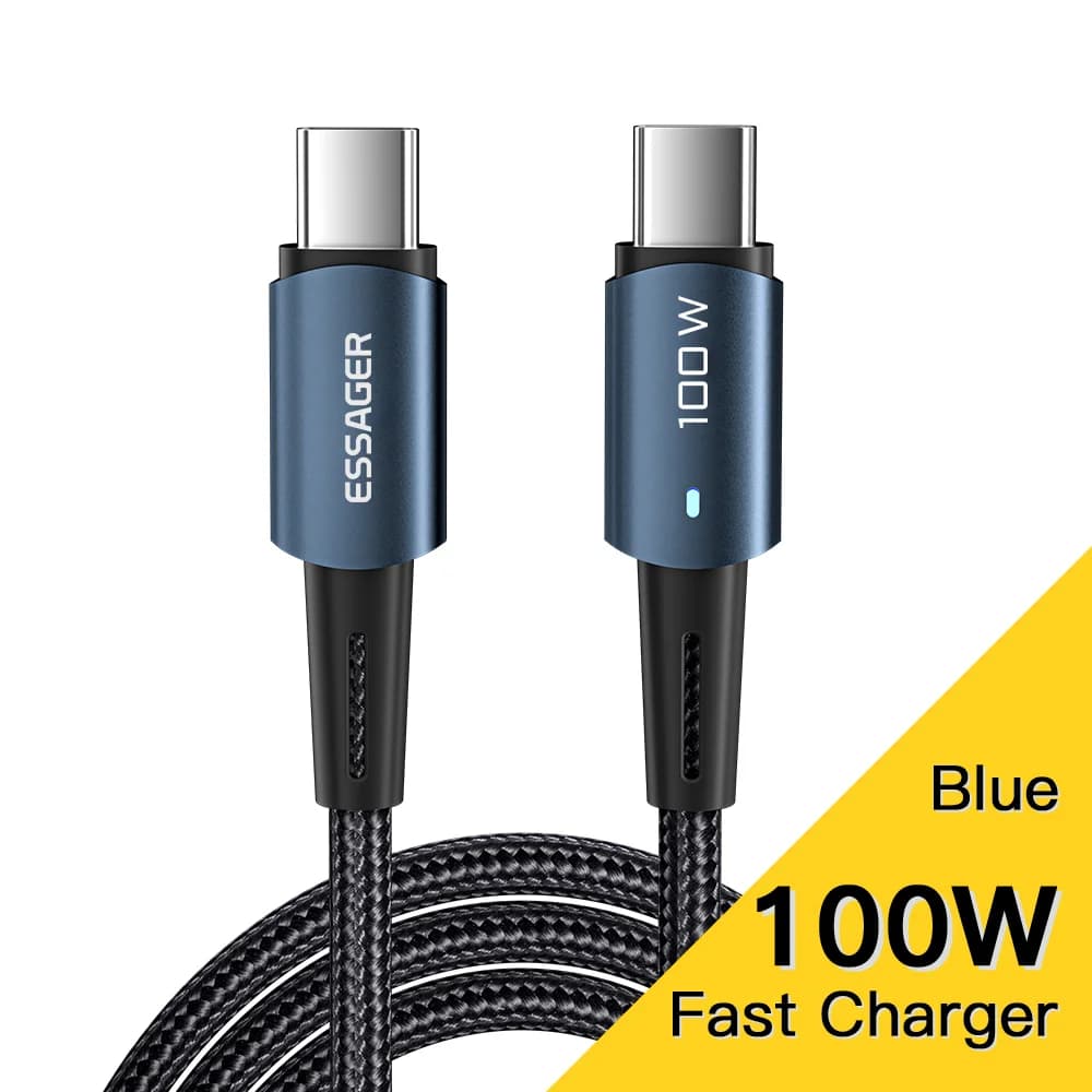 100W USB-C PD Fast Charging Cable