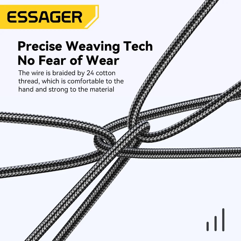 4-in-1 USB-C Cable, 65W PD Fast Charging