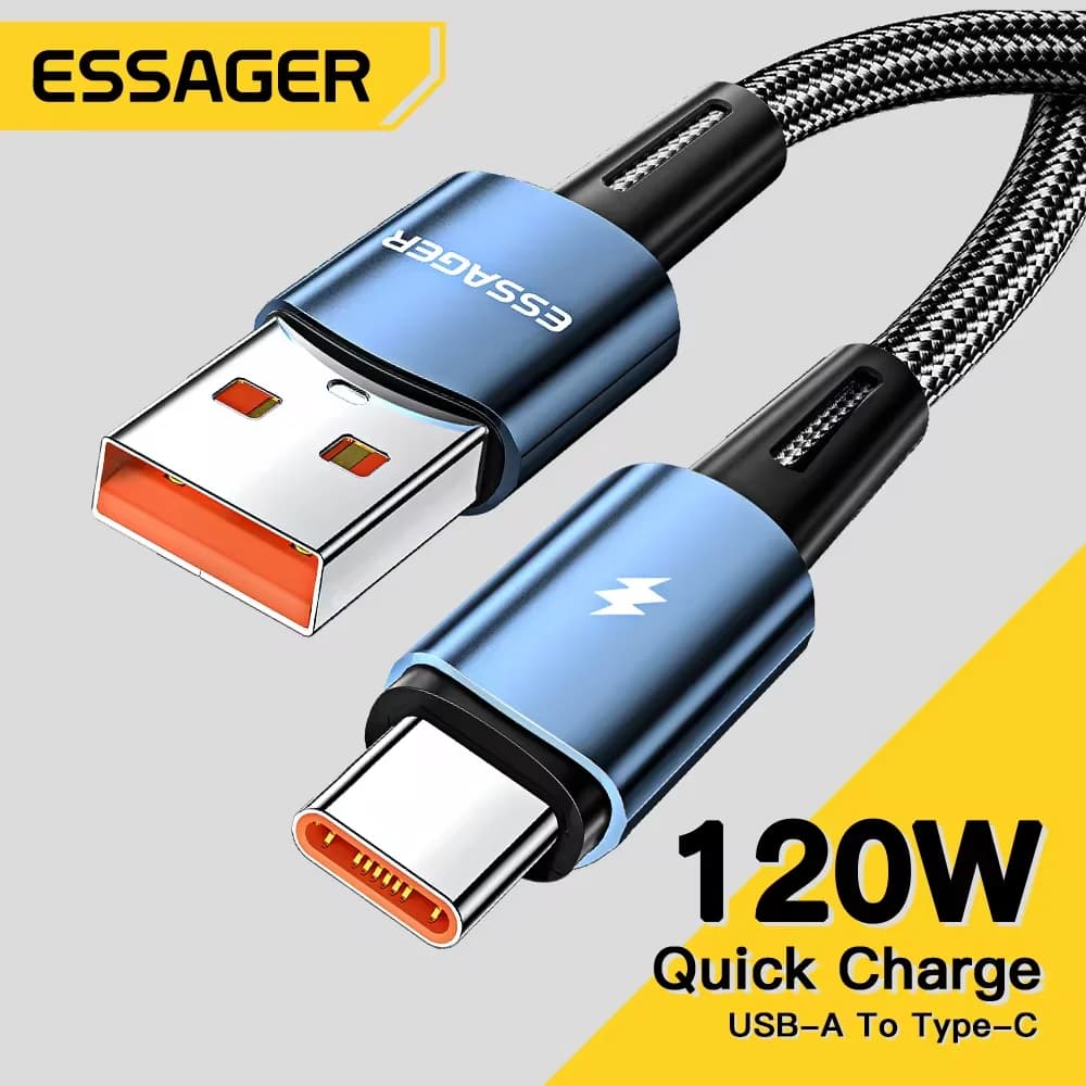 120W USB-C Fast Charging Cable, 6A