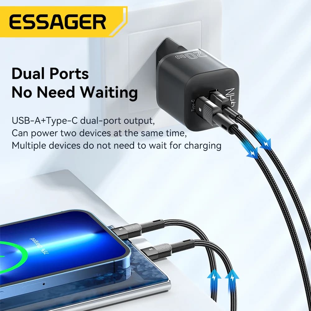 20W GaN USB-C PD Fast Charger