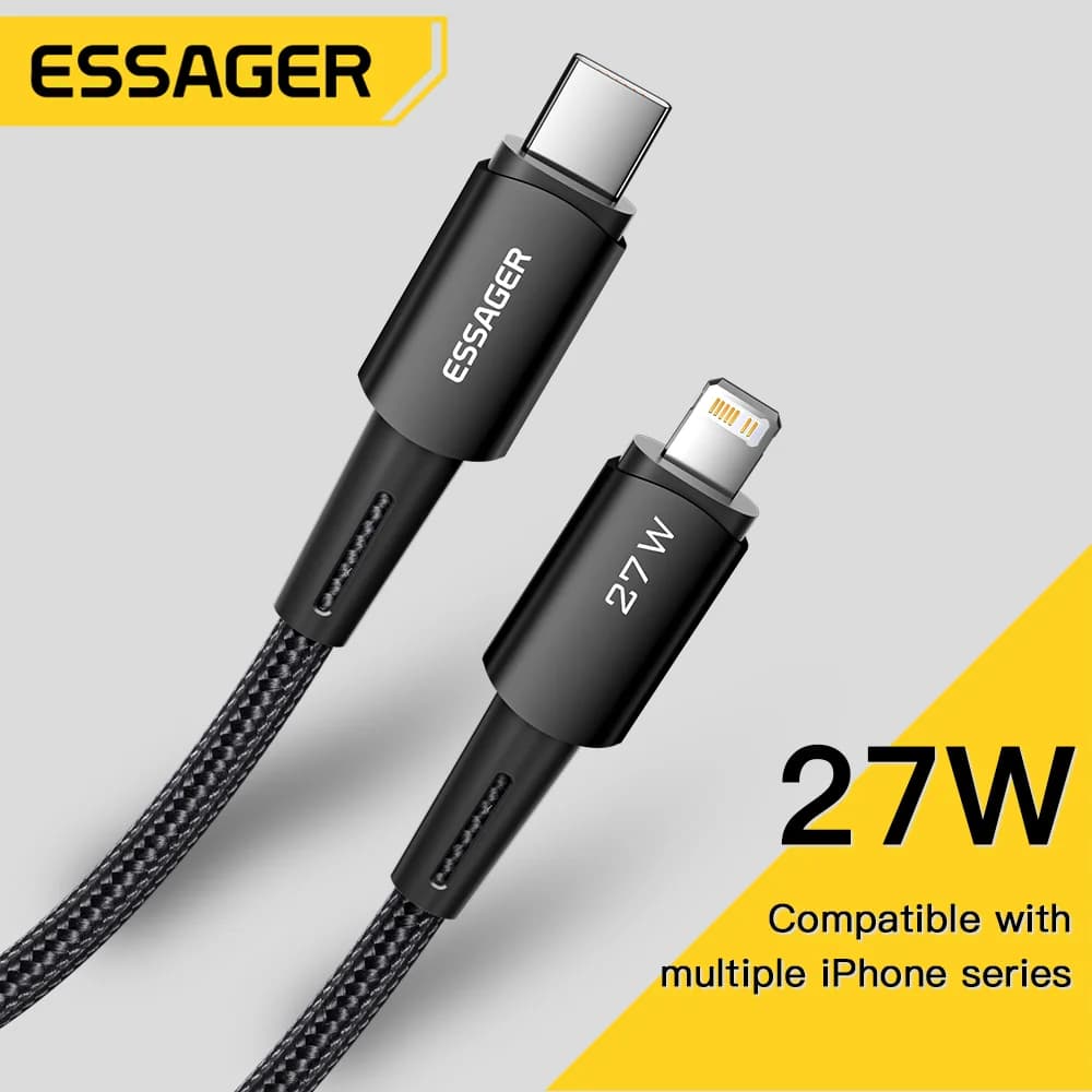 27W USB-C to Lightning Fast Charging Cable