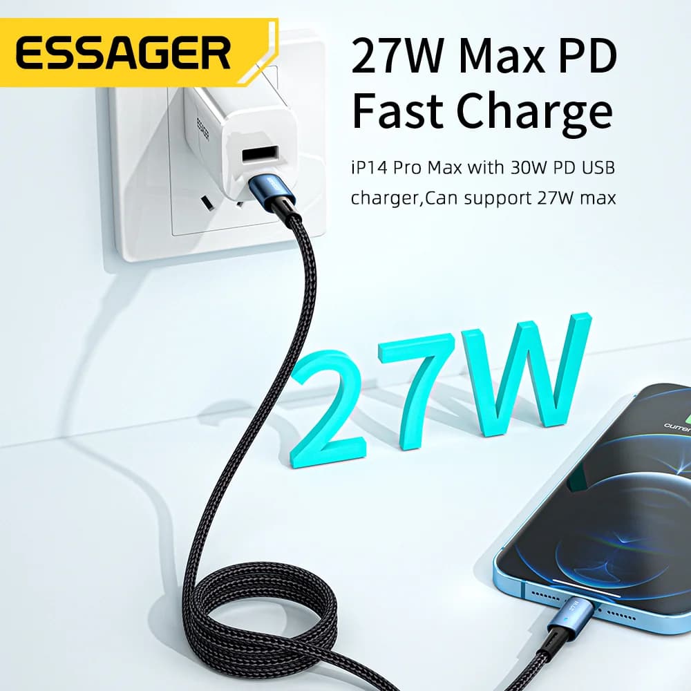 20W USB-C to Lightning Fast Charging Cable