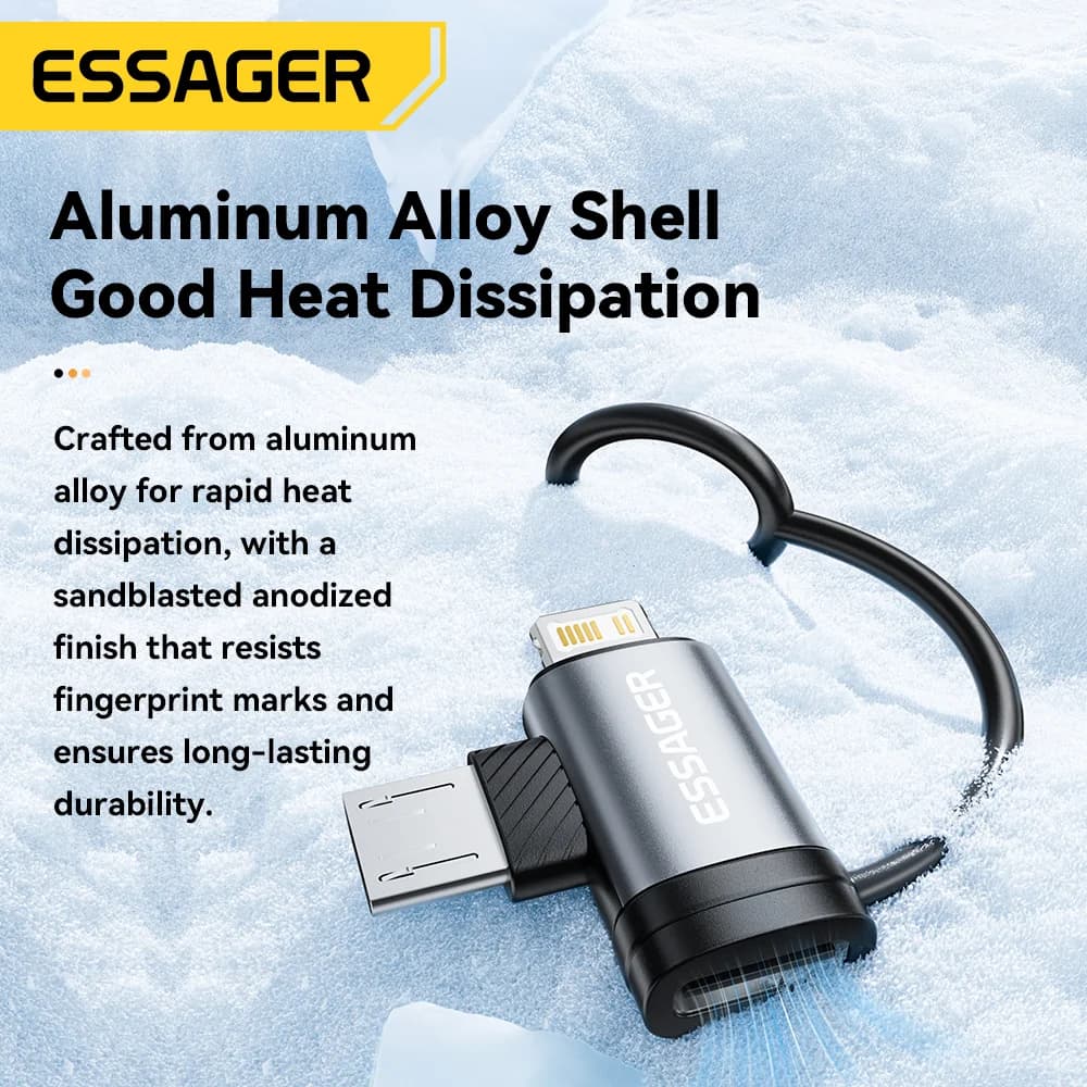 2-in-1 Lightning and Micro USB Adapter