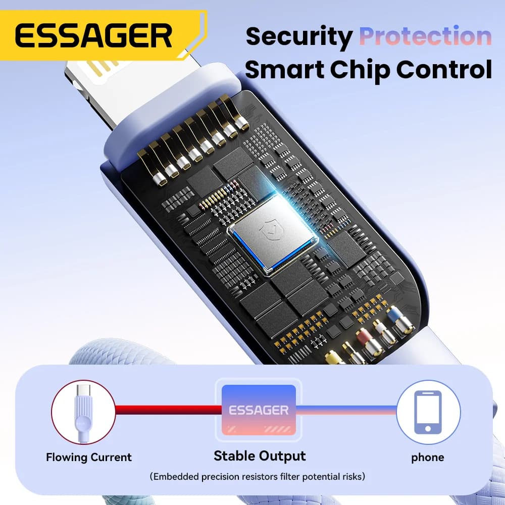 Colorful USB-C to Lightning Cable, 29W PD