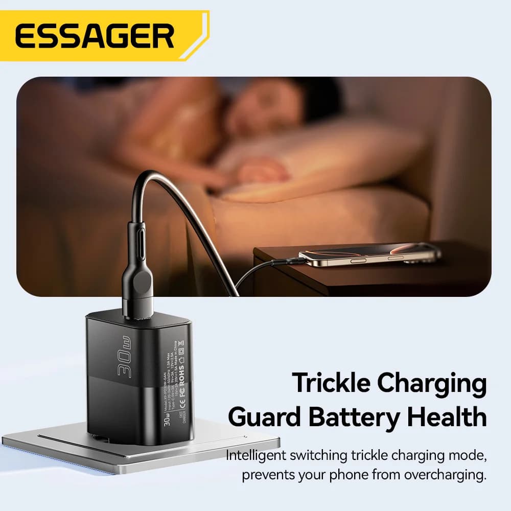 30W USB-C PD Travel Charger