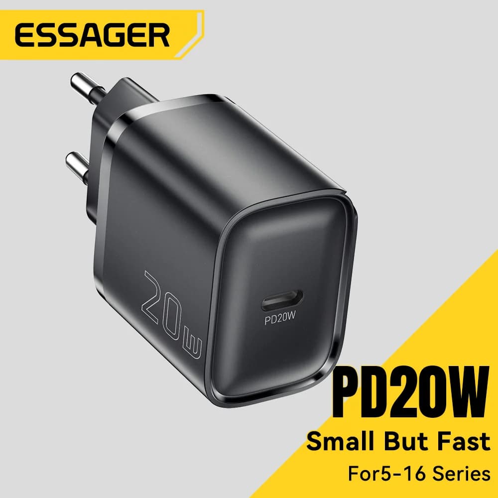 Mini 20W USB-C PD Fast Wall Charger