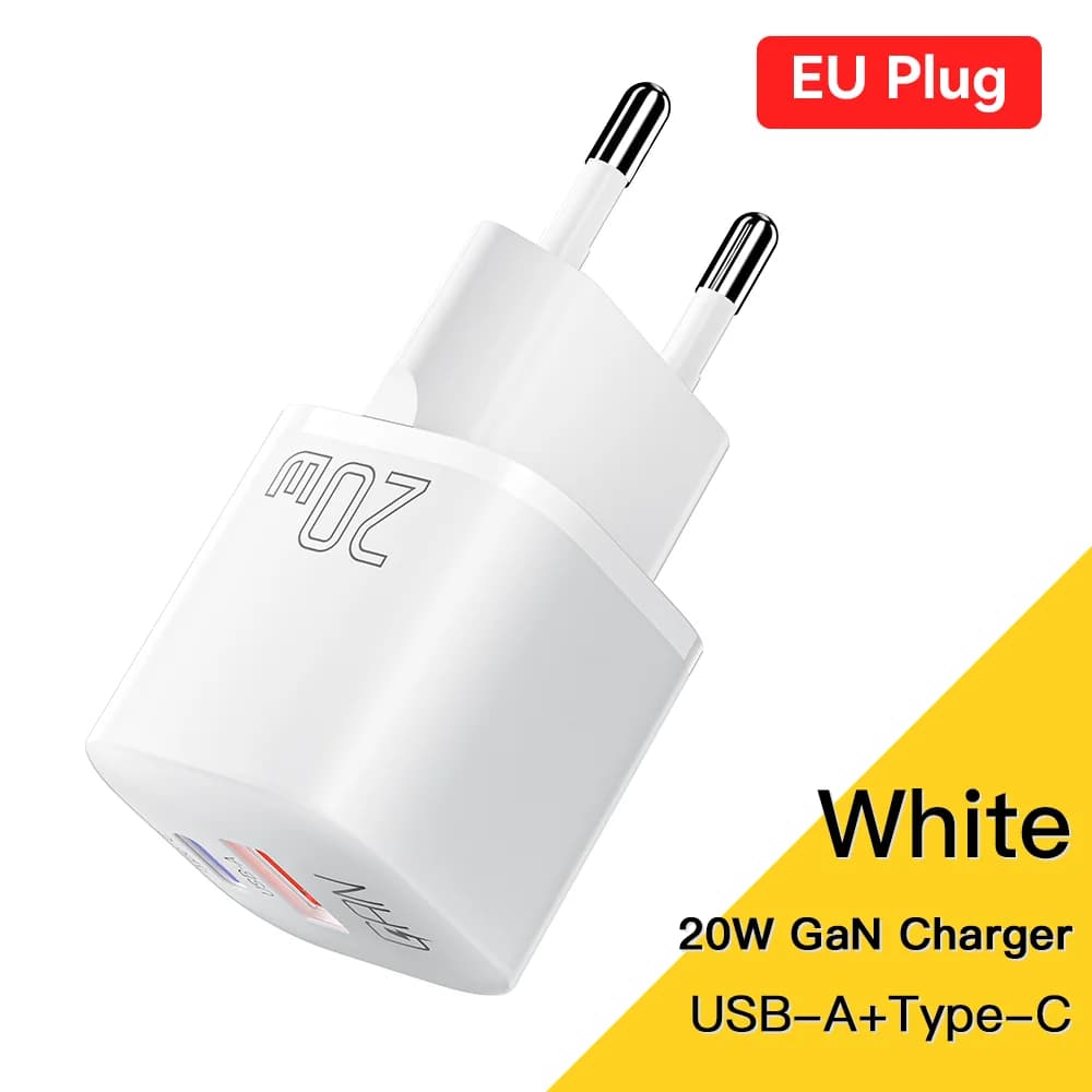 20W GaN USB-C PD Fast Charger