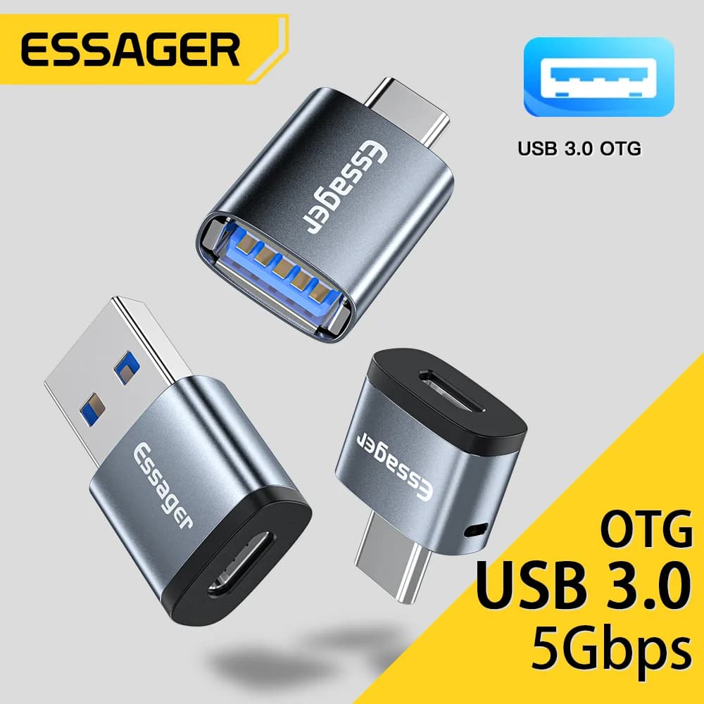 USB Type-C to USB 3.0 Female OTG Adapter