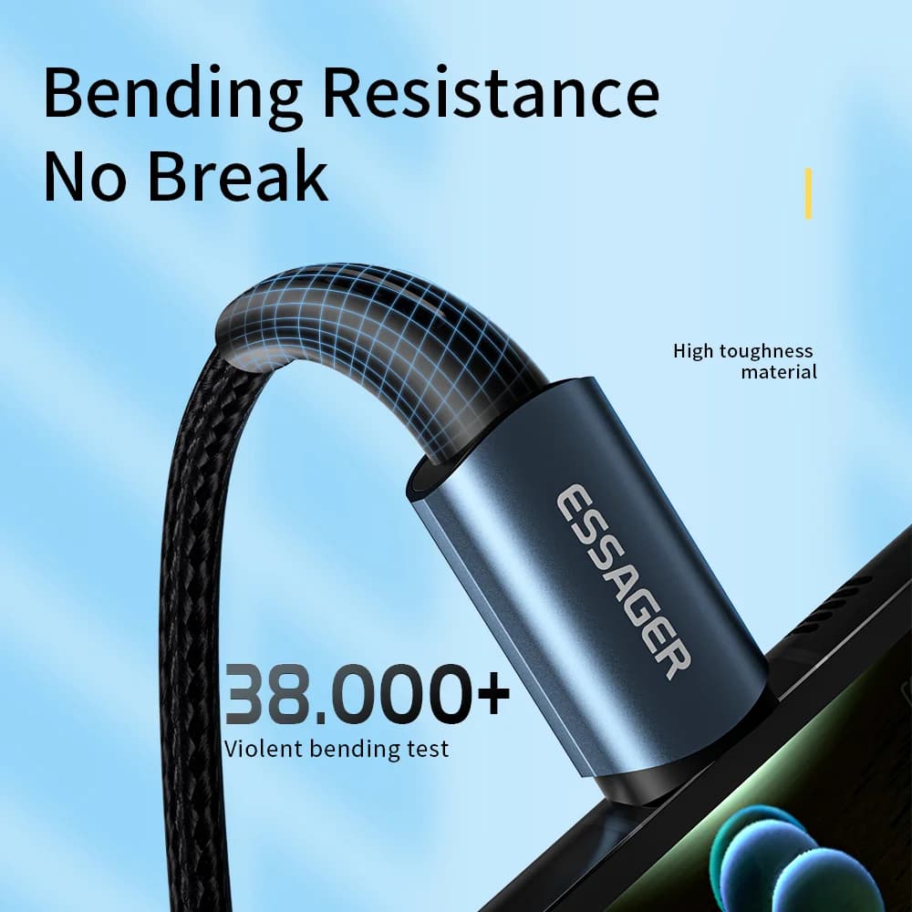 100W USB-C PD Fast Charging Cable
