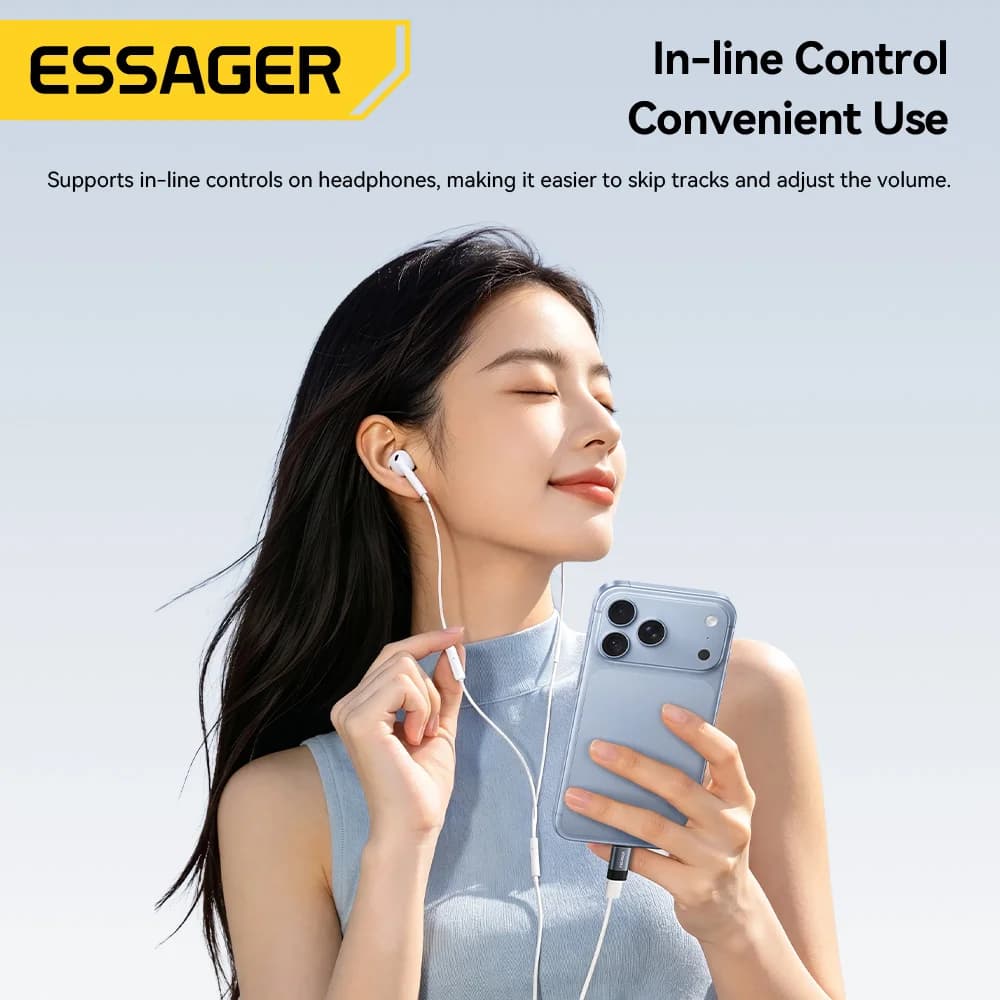 USB-C to Lightning Headphone Audio Adapter