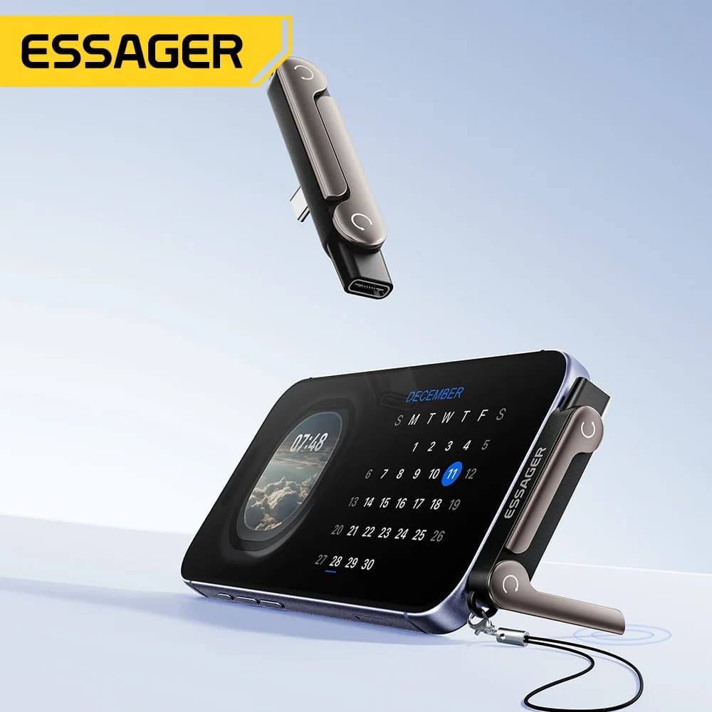 240W USB-C OTG Adapter with Stand