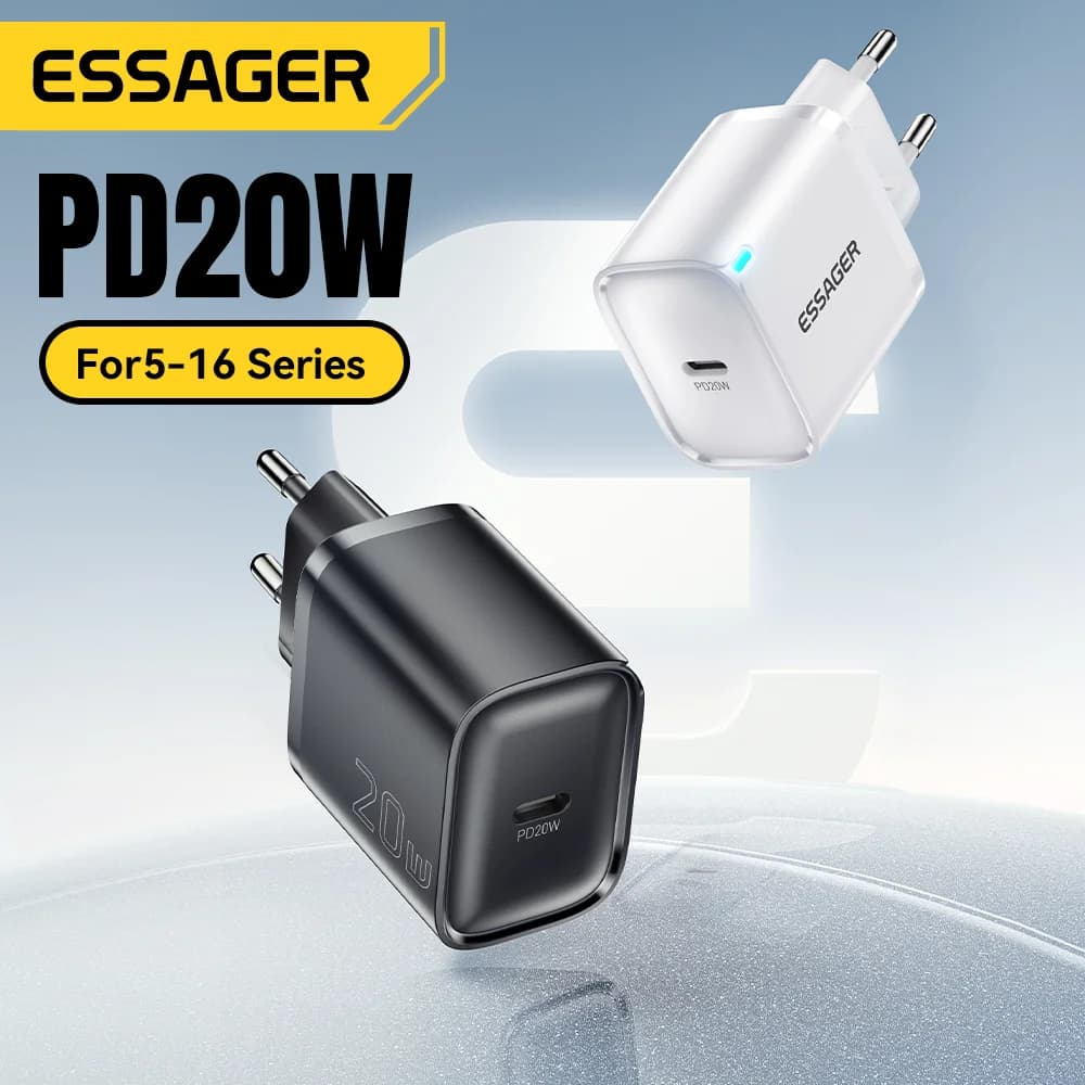 Mini 20W USB-C PD Fast Wall Charger