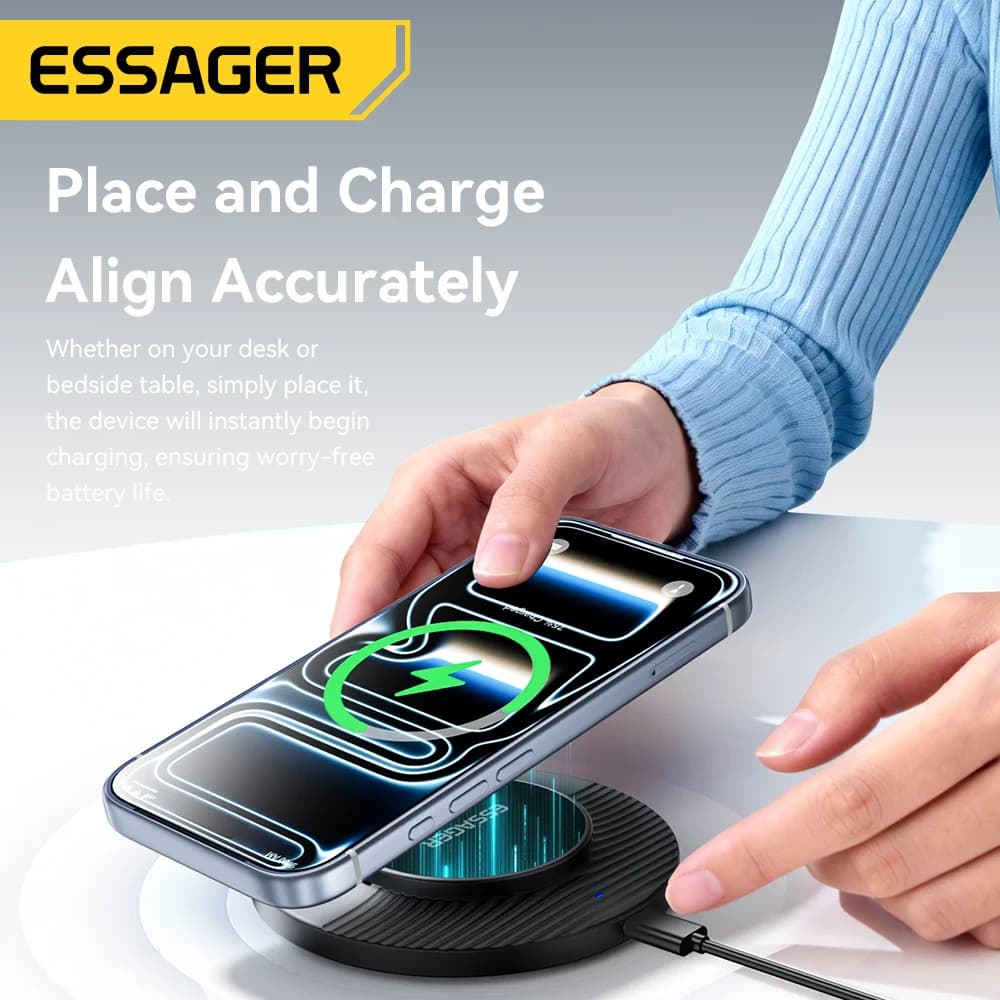 15W Magnetic Wireless Charging Pad