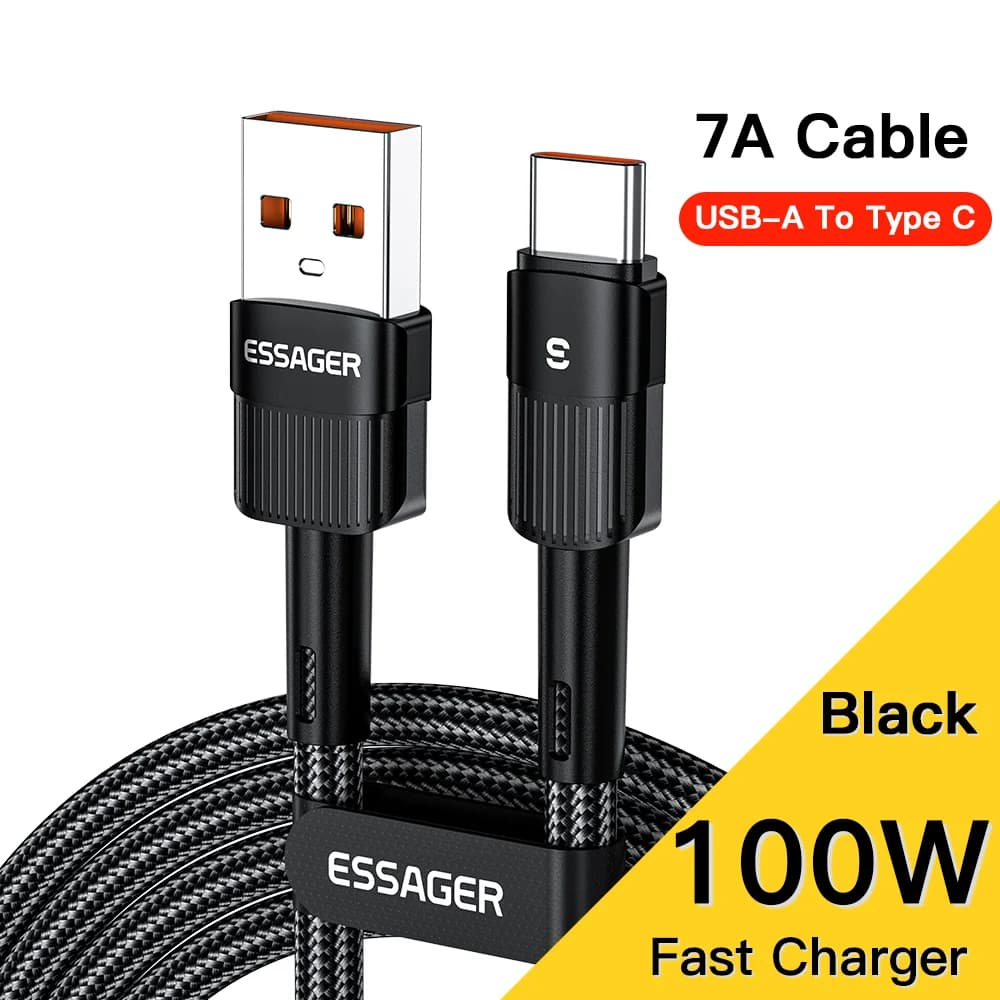 100W USB-C Fast Charging Cable, 7A