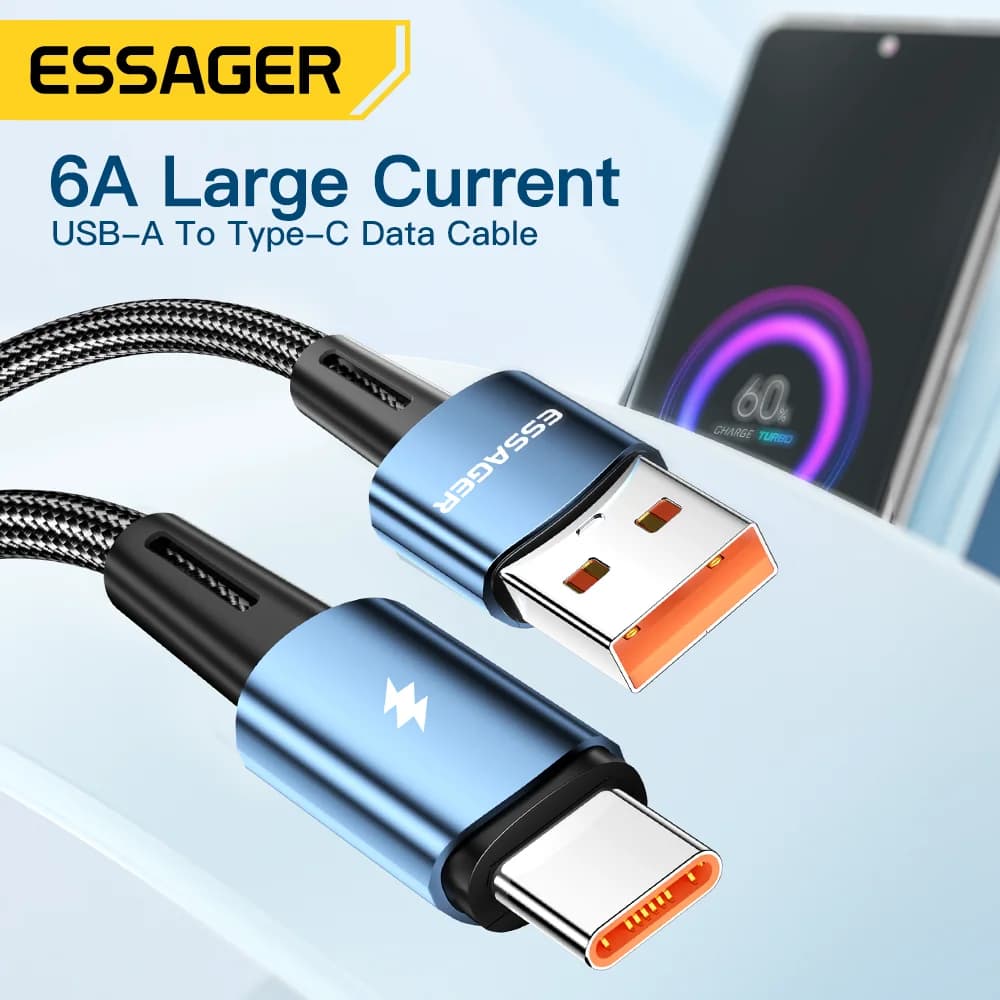 120W USB-C Fast Charging Cable, 6A