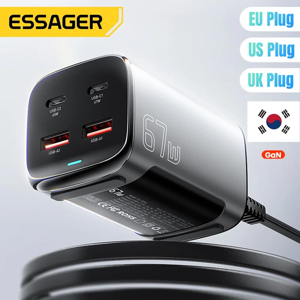 67W GaN USB-C Desktop Fast Charger
