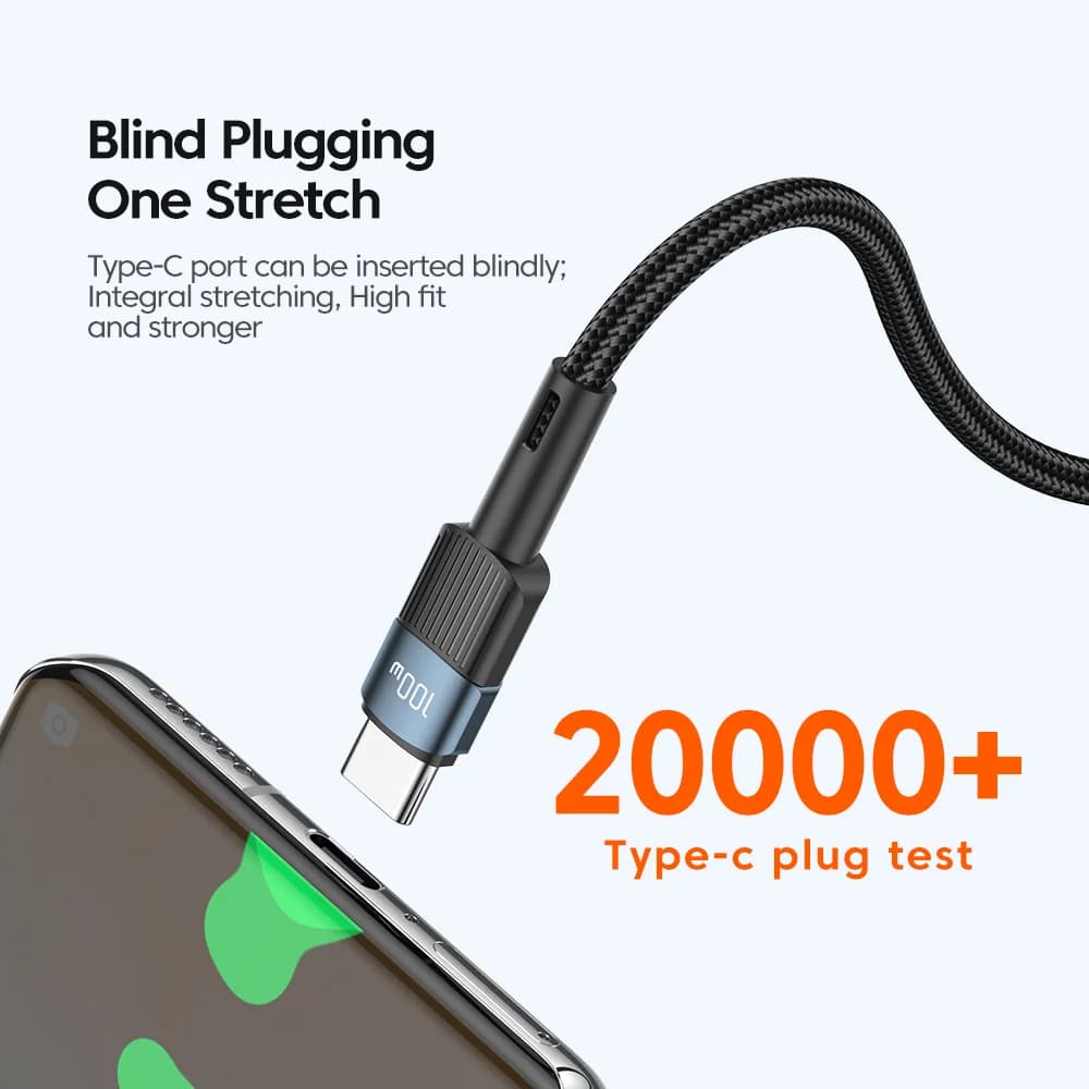 100W USB-C to USB-C Fast Charging Cable 3m