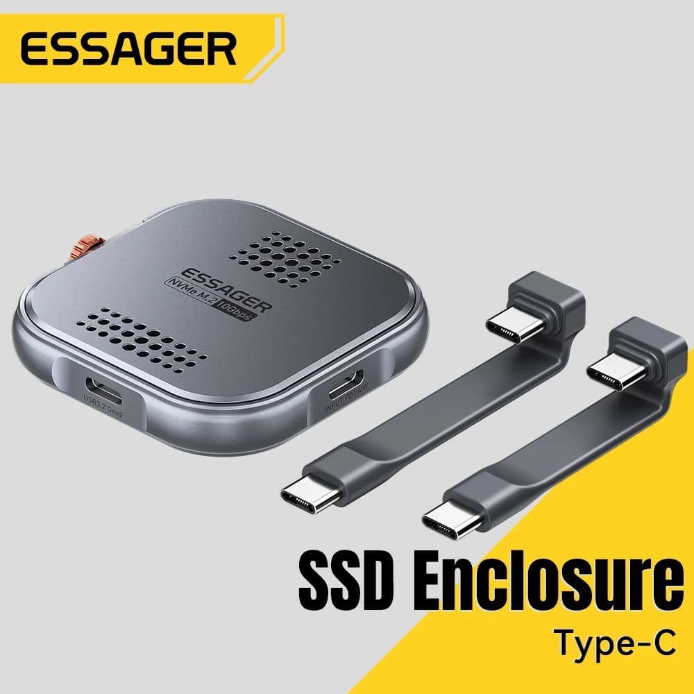 M.2 NVMe SSD Enclosure USB 3.2 Gen2 10Gbps