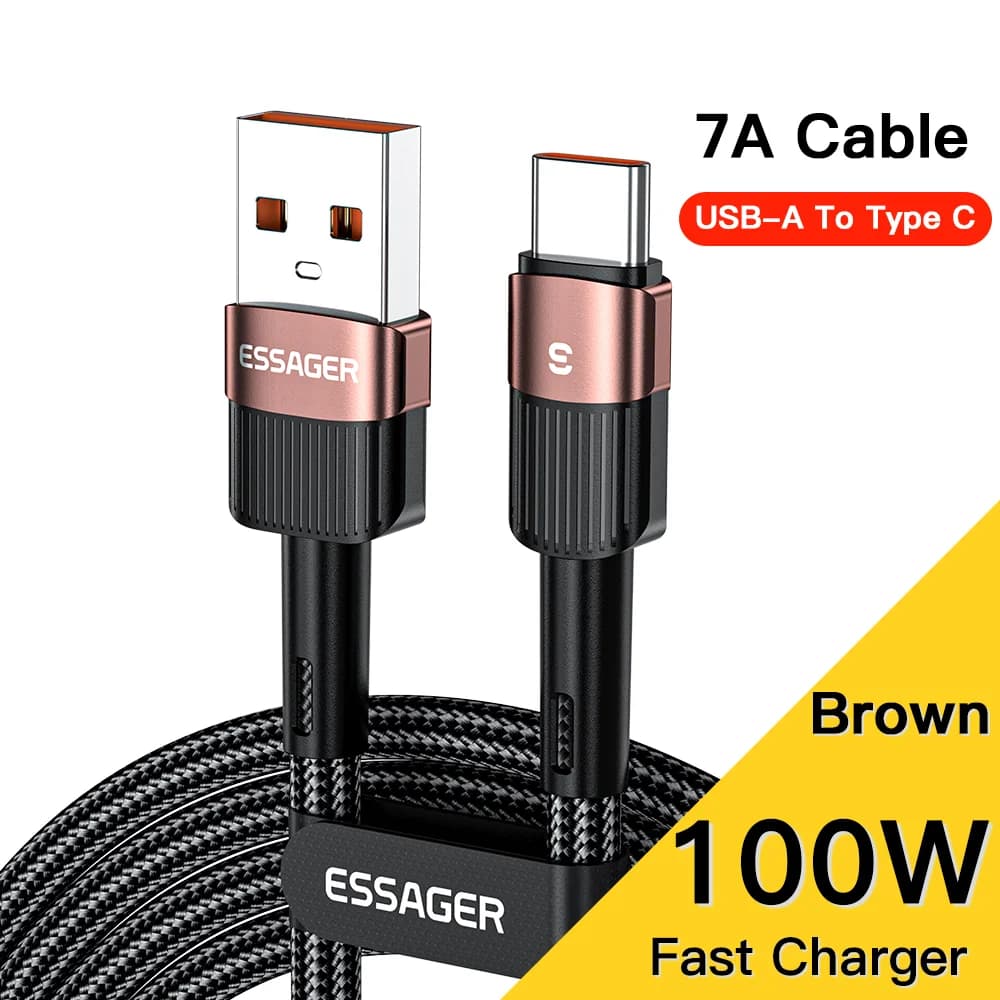 7A USB-C Fast Charging Data Cable 66W