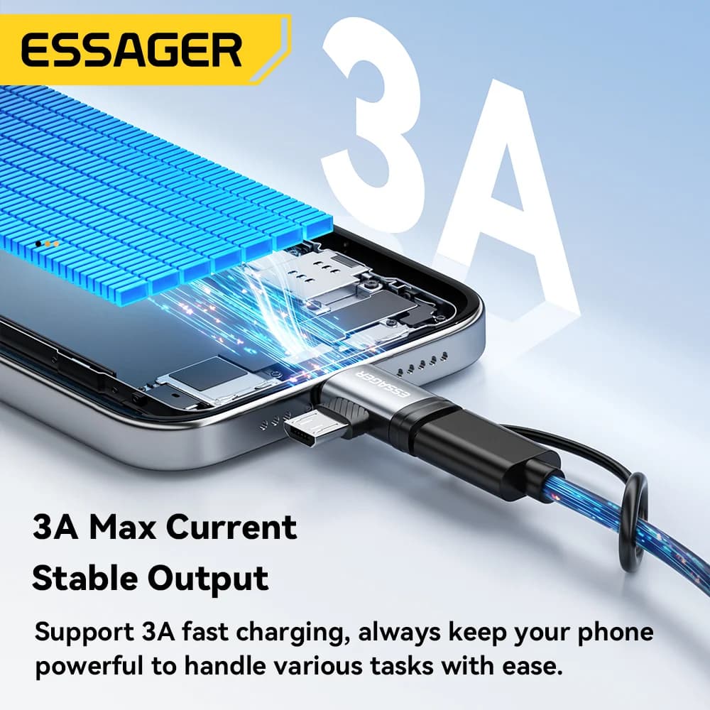 2-in-1 Lightning and Micro USB Adapter